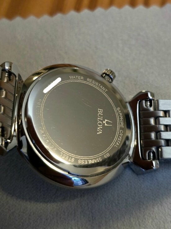 Bulova, Sapphire Crystal, Excellent Appearance, Japan, 30mm, Regatta, 96L275 main image 6